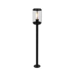 Design stehende Außenlampe schwarz 100 cm IP44 - Schiedam