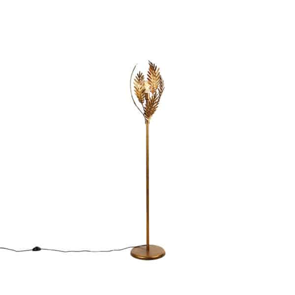 Vintage Stehlampe Gold - Botanica