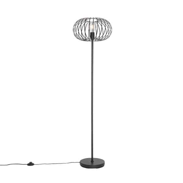 Design Stehlampe schwarz - Johanna