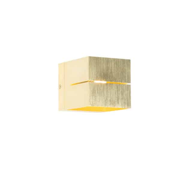 Moderne Wandleuchte Gold 9