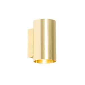 Moderne Wandleuchte Gold rund - Sandy