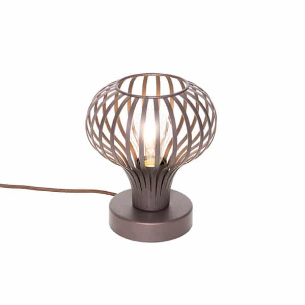 Moderne Tischlampe braun - Sapphira