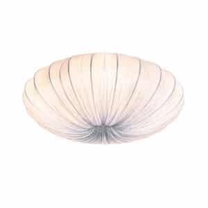 Design-Deckenlampe graue Seide 60 cm 5-flammig - Plu