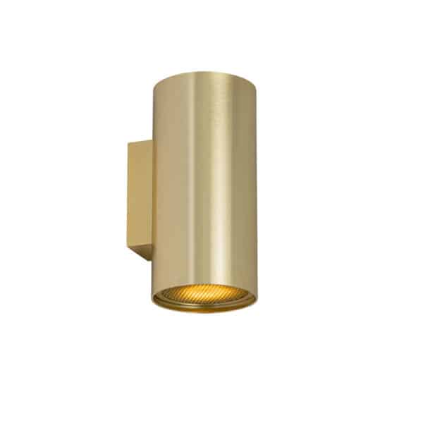 Design-Wandleuchte gold rund 2 Lichter - Sab Honey