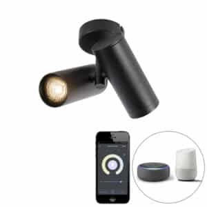 Smart Spot Schwarz 2-Licht inkl. Wifi GU10 - Scopio Honey