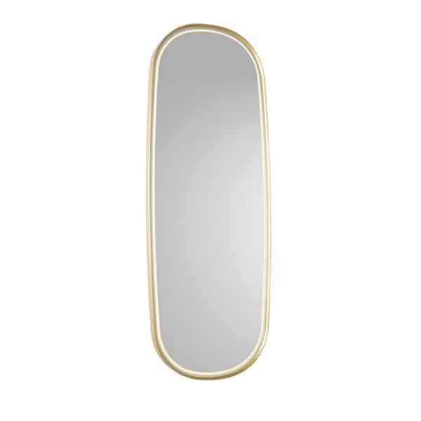 Moderner Badezimmerspiegel Gold inkl. LED dimmbar - Geraldien